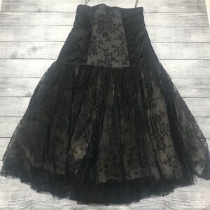 Victoria’s Secret Strapless Lace Bodice Lingerie